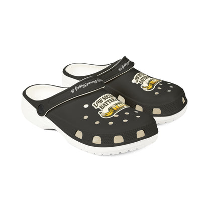 Battery Lover EVA Foam Clogs — 'Low Social Battery'
