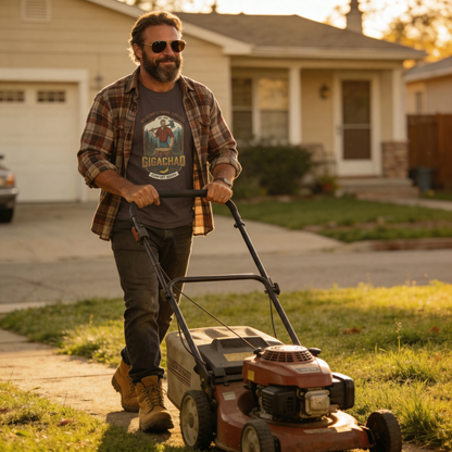 Gigachad Retro Lumberjack T-Shirt