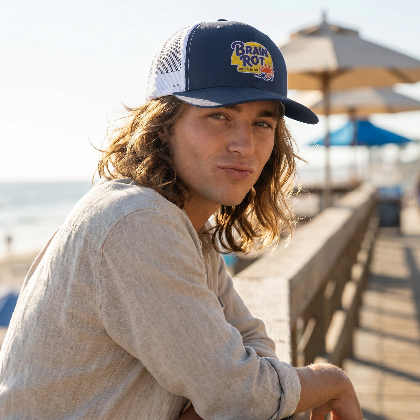 Brain Rot SPF 500 Trucker Hat