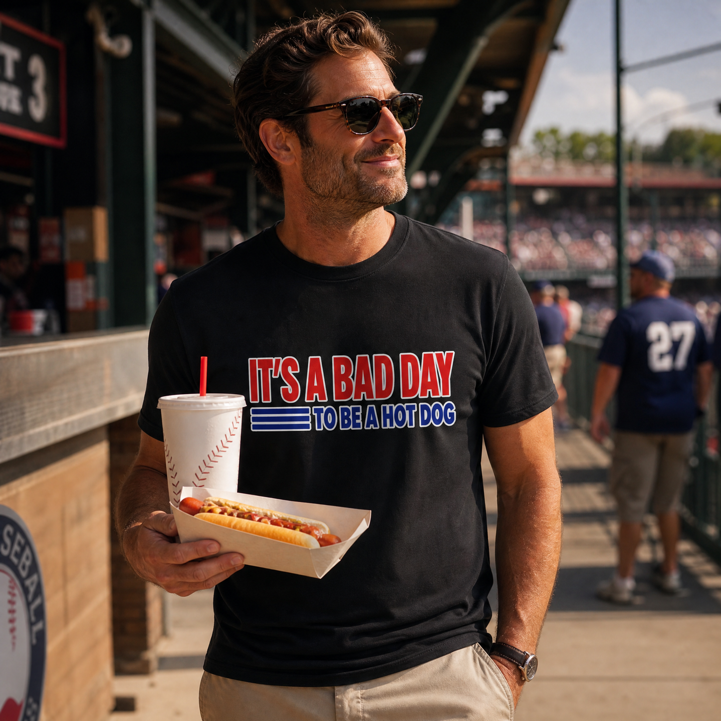 Bad Day to Be a Hot Dog Tee