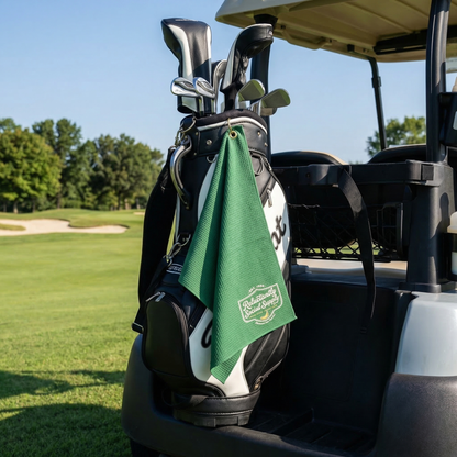 Reluctantly Social Supply Golf Towel